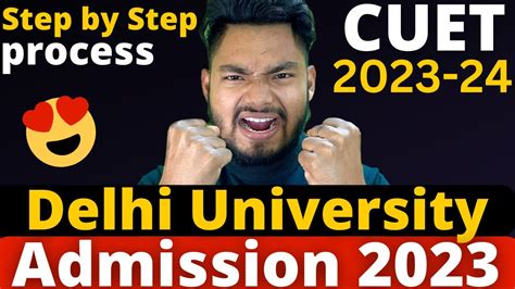 All About Delhi University Admission Process 2023 Step By Step