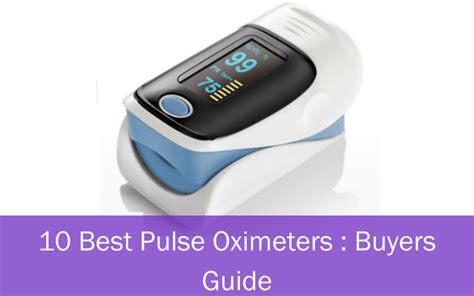 10 Best Pulse Oximeters Complete Buyers Guide Updated