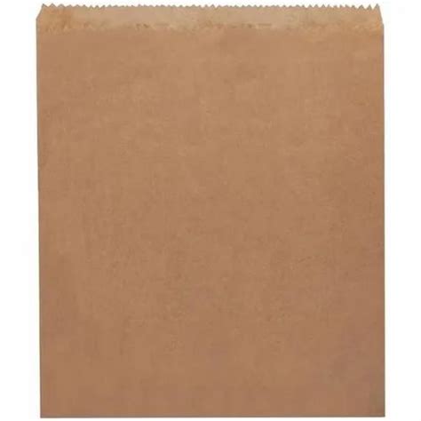 Plain Brown Kraft Paper Bag Capacity 1kg At Rs 050piece In