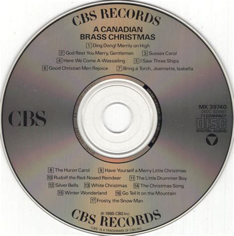 Buy The Canadian Brass A Canadian Brass Christmas Cd Album Online For A Great Price