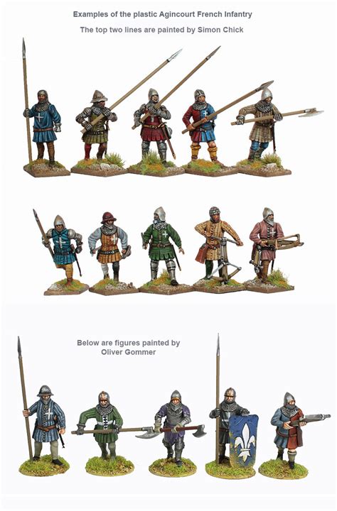 Agincourt French Infantry 1415 29 At Mighty Ape Nz