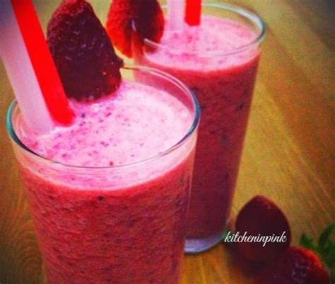 Meyveli Smoothie Tarifi Easy Breakfast Smoothies Fruity Smoothies