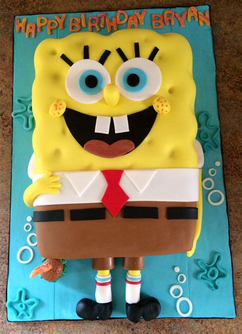 Spongebob Cake - CakeCentral.com