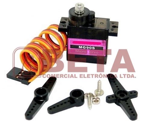 Shield Servo Motor Mg S Graus Engrenagem Plastica Beta