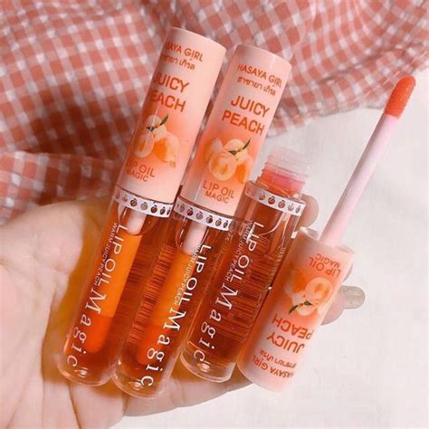 Lip Oil Hasaya Girl Juicy Peach Lazada Indonesia