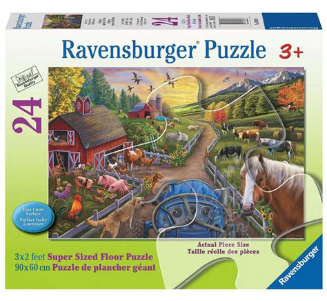 Ravensburger My First Farm Floor Puzzle 24pcs Puzzles Canada