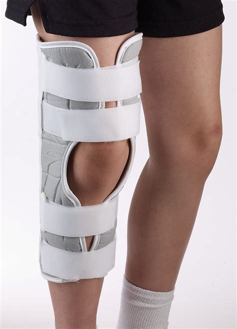 Corflex Pediatric Knee Immobilizer Brace 2xs White