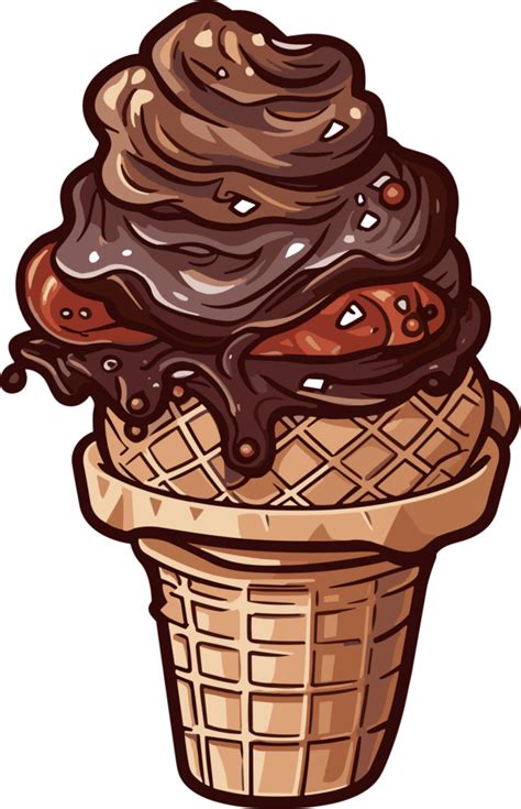 Delicious Ice Cream Ai Generative 27213613 Png