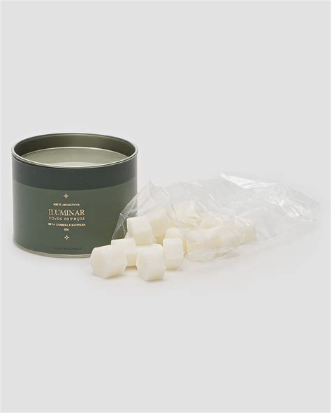 Riachuelo Kit melts aromáticos erva cidreira e baunilha 60g Casa