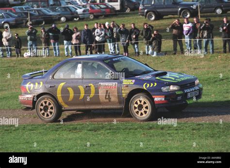 Colin mcrae subaru impreza rally fotografías e imágenes de alta