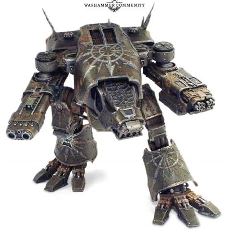 New Forge World 40k Scale Warhound Titan Release Revealed