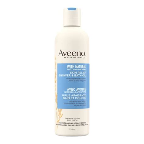 Aveeno Sr Showerbath Oil 295ml