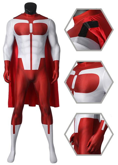 Invincible Omni-Man Costume Nolan Grayson Cosplay Suit