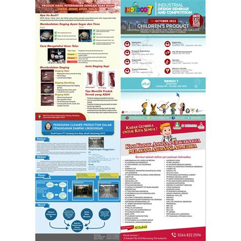 Jual Jual Jasa Desain Poster Banner Leaflet Brosur Spanduk Dll