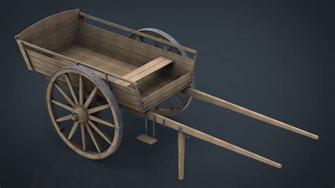 Farm Cart 3d Model Cgtrader