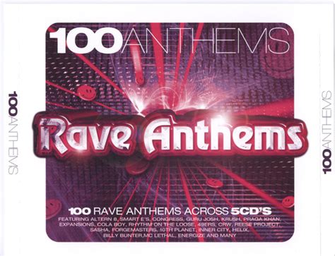 100 Anthems Rave Anthems 5 X Cd Compilation 2008 R2125123