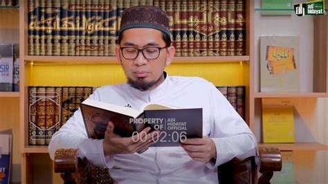 Ustadz Adi Hidayat Bagikan Doa Belajar Agar Cepat Pintar Dan Berkah