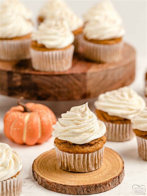 Best Pumpkin Spice Cupcakes Butter With A Side Of Bread