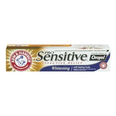 Arm & Hammer Sensitive Whitening Toothpaste reviews in Toothpastes ...