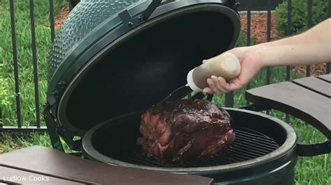 Pulled Pork Big Green Egg Youtube