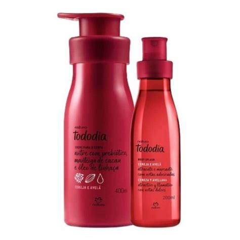 kit Natura Tododia Cereja e Avelã 01 Hidratante Corporal 400 ml 01