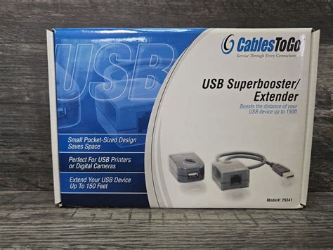 C G Cablestogo Usb Superbooster Extender Model New In Box Ebay