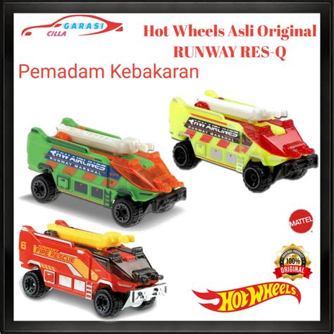 Jual Hot Wheels Runway Res Q Hot Wheels Mobil Pemadam Kebakaran Shopee Indonesia