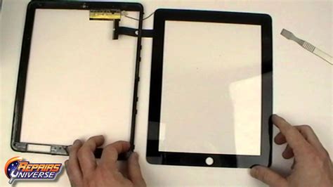 iPad Touch Screen Assembly Replacement - YouTube