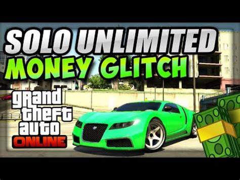 GTA 5 Online SOLO Unendlich Money Glitch 1 18 German Deutsch YouTube