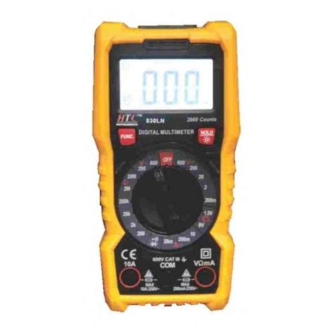 Htc Count Digital Multimeter Dm Ln