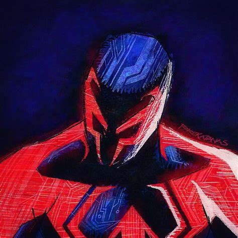 Heres A Quick Spider Man 2099 Drawing I Did Hopefully Yall Like It