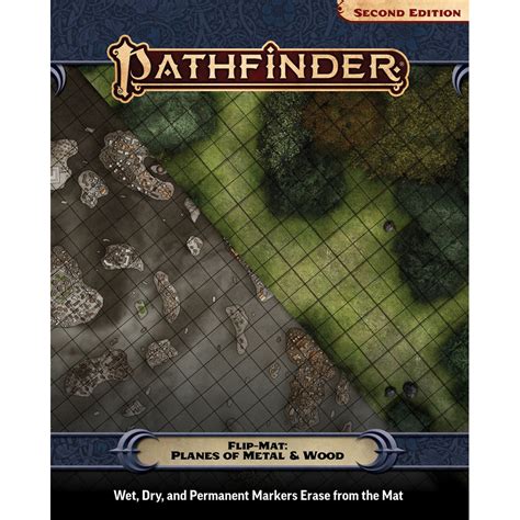 Pathfinder 2e Rpg Flip Mat Planes Of Metal And Wood Roleplaying Games Miniature Market