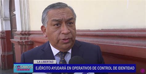 La Libertad Ejercito ayudará en operativos de control de identidad