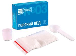 Горячий лед - Химия