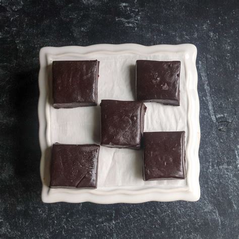 Chocolate burfi | chocolate barfi - Traditionally Modern Food