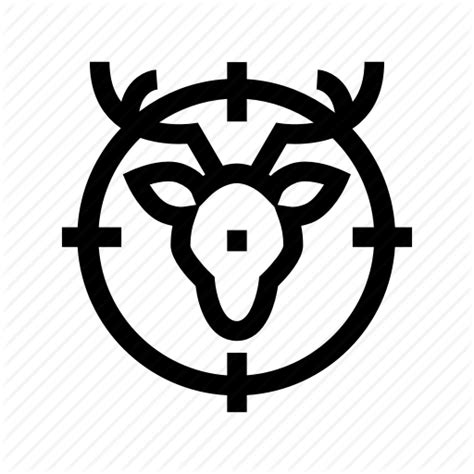 134 Hunting Icon Images At