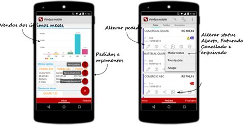 Vendas Mobile APP De Vendas Para Vendedores E Representantes