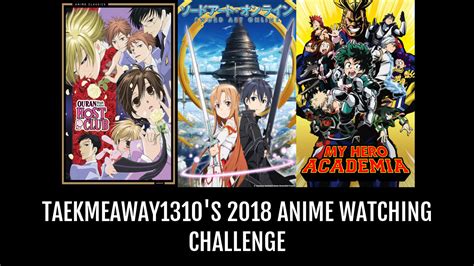 Taekmeaway1310 S 2018 Anime Watching Challenge Anime Planet