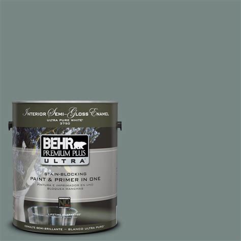 Behr Premium Plus Ultra Gal Ul Juniper Ash Interior Semi