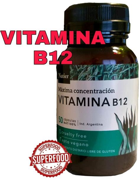 VITAMINA B12 50 Caps NATIER ESTACION MARAVILLA