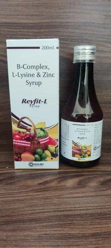 Mixed Berry B Complex L Lysine Zinc Syrup 200 Ml At Rs 19 Bottle In