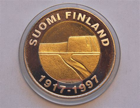 Finland 25 Markkaa 1997 80th Anniversary Of Independence Unc