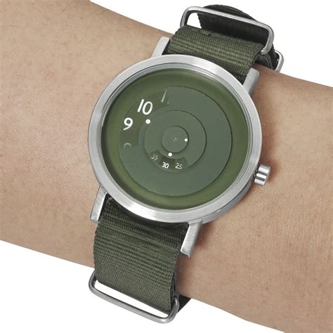 Projects Watches Green Reveal Watch Greennato Nylon Sportique