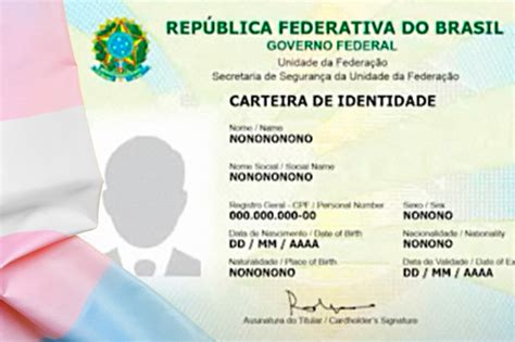 Justi A Atende Mpf E Determina Mudan A Na Carteira De Identidade