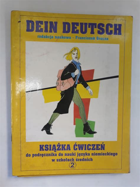 Dein Deutsch ćwiczenia 2 Franciszek Grucza tania książka Antykwariat