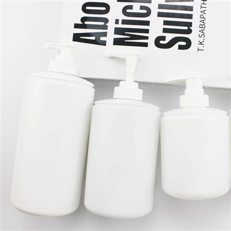 Ml Ml Ml Hdpe Plastic Pump Bottle For Shampoo Plastic Lotion