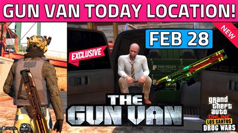 Where To Find Today Gun Van Location Feb How To Get The Railgun In