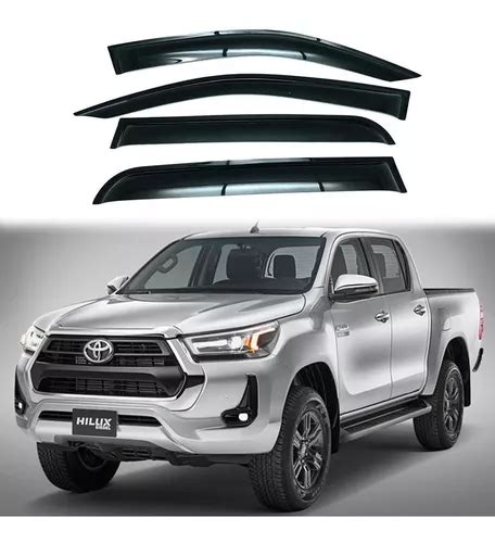 Defletores De Ventanilla Nueva Toyota Hilux 2021 2022