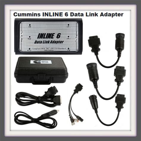 Inline 6 Data Link Adapter For Cummins Car Diagnostic Sa