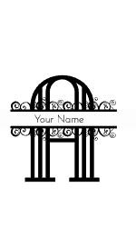 Free split monogram font maker | Create your monogram online